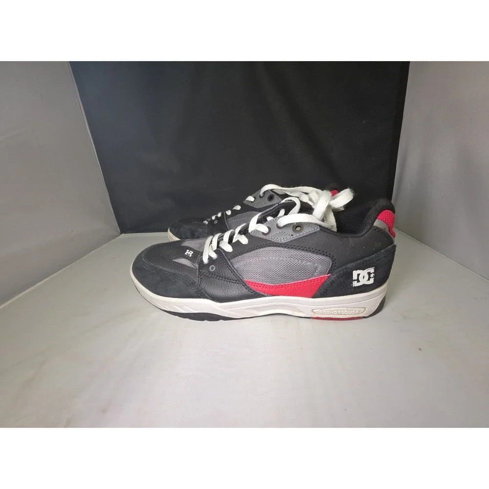 DC Shoe Co Lynx Zero Size 12 Red/Grey/Black/White ADYS100473 Skater Shoes
